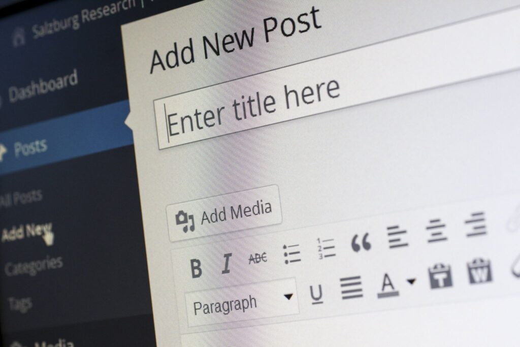 wordpress site