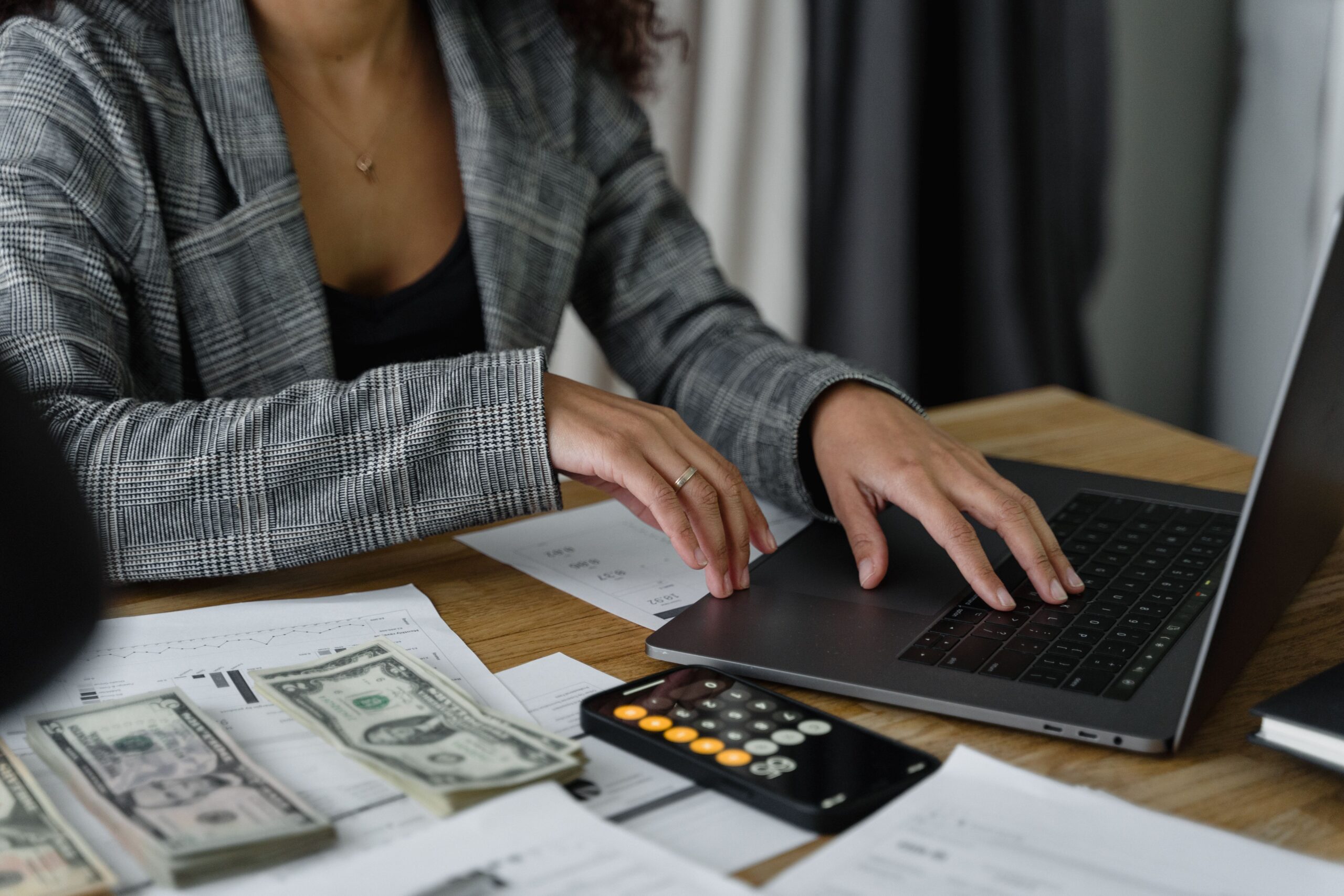 accountant at work